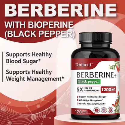 1200 MG Premium Metabolix Berberine Supplement
