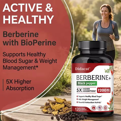 1200 MG Premium Metabolix Berberine Supplement