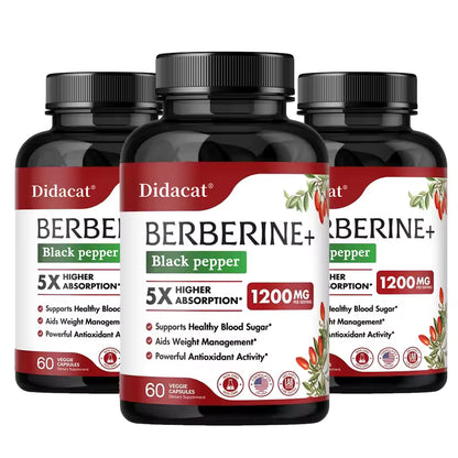 1200 MG Premium Metabolix Berberine Supplement